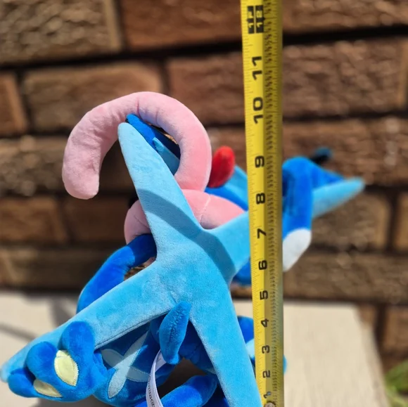 Rare Ash Greninja Pokemon Center 2016 Original Plush 10 Seated/ 12 Tush Tags